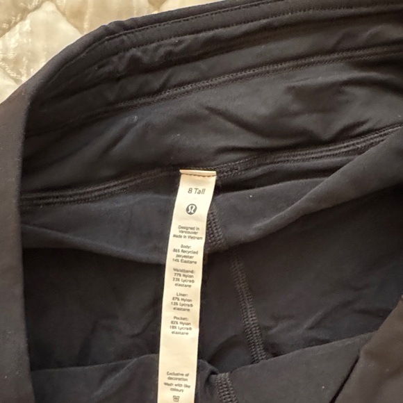 Lululemon Black Athletic Skirt - Picture 3 of 3